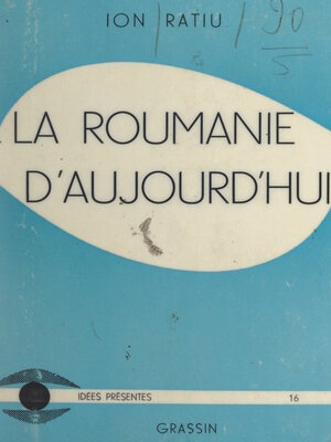 cover image of La Roumanie d'aujourd'hui